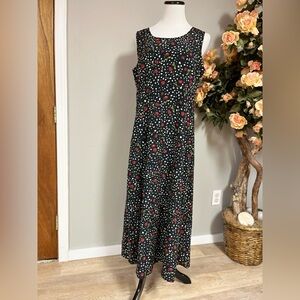 Kathie Lee Collection Sleeveless  floral Sheath Maxi Dress